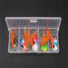 Tufgo Spirale Shell Metal Lure 5,6 centimetri Spin ad alta velocità | Guscio a spirale conico, rotazione ad alta velocità, imita il movimento della preda, corpo a pala in metallo, ganci acuti