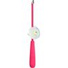 ZMdooreasy Canna da pesca compatta tascabile, 30 cm, retrattile, rosa brillante | Built-in per mini bobina, sistema frenante liscio, controllo della linea senza sforzo, ideale per principianti