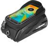 ZEPFJHE Borsa per telaio anteriore per biciclette con custodia impermeabile | Biciclette Telefono Carry Case Impermeabile Riflettente Selle Bag Head Bag