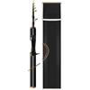 Tufgo Canna da pesca telescopica in fibra di carbonio, ultraleggera, con punta flessibile e guide fuji, per pesca urbana e fiume, attrezzatura compatta da viaggio, nera, 1,5 m (1,5 m)