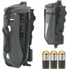 AHTCPO M433 Prop Modello Custodia Combat Outdoor Tasca Tattica Gilet Militare | MOLLE Multi-Funz Supporto, Sgancio Rapido, Adatto Sys M, Guscio Rigido 40mm M433 Mod Mil Trn & Caccia Acc