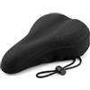 Zirax Copri sellino per bicicletta, extra morbido, in memory foam, per uomini e donne, impermeabile e traspirante, misura universale per mountain bike, strada, esercizi e bici da spin