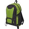 KMUNGDWG Zaino da trekking da 40 l, impermeabile, con 3 scomparti principali, 2 tasche laterali in rete, cintura regolabile e spallacci larghi in 600D, verde, 40 l, Minimalista