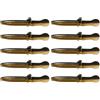 ZMdooreasy Esche da pesca morbide Loach 10pcs Esche profumate in silicone (10 pezzi