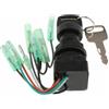 KszViQ Interruttore a chiave di accensione for Suzuki DT30 DT115 DT140 DT150 DT200 D225 8-225 HP