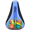 QSTDGVPW Coprisella Imbottito per Bicicletta per Bambini, Sottosella con Memory Foam, Animali