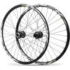 HWEVDHJ Set Di Ruote Per Mountain Bike 24 Pollici QR 9*100/10*135mm Freno A Disco | Ruota A Sgancio Rapido,Ruote Anteriori E Posteriori MTB, Cerchi In Lega Di Alluminio, 7-12 Velocità Cassetta