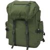 VGLQNRPT Zaino militare da 100 litri per avventure all'aria aperta, grande zaino militare in poliestere 600D, zaino da trekking espandibile per campeggio, escursionismo e viaggi, Verde 2, L, Artigiano