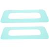 WRITWAA 2 Pezzi Accessori per Tavola da Paddle Patch Connettore per Slot Pinna da 9 Pollici, Materiale PVC Leggero Verde, Compatibilità Precisa per Surf e Miglioramento Efficienza