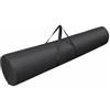 AsrMyjcx Borsa Portaoggetti con Cerniera Multiuso, Nero, Nero, Diametro 46 X 180 Cm