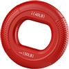 NEWFT Silicone Multi Resistenza Polso e Mano, Rosso 40 a 22,7 kg