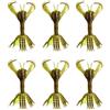 Tufgo Realistico morbido Swimbaits 8 cm 5g coda flessibile design (viola)