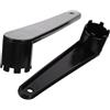SHINEOFI 2 Pezzi Chiave per Valvole Kayak in ABS Nero Riutilizzabile per Valvole d'Aria Funzione Anti-Perdita per Gommoni e Rafting in Fiume