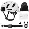 Annadue Casco Smart Bici con Videocamera 1080P e Frecce Luminose, per