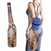 Hiseng Borsa per Tappetino da Yoga,Stampa | Aperta Tote Bag in Tela Leggera, Custodia Pieghevole con Tasca Posteriore Invisibile per Fitness, Viaggi, Yoga all'Aperto