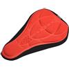 Feegow Morbido silicone Bike Seat Cover 3D Gel imbottito Cuscino | Morbido silicone per la superficie, nucleo in gel 3D, riduce il dolore all'anca, comfort di guida lungo, design anti-fatica