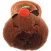 UKCOCO Panda Decorazione per Manubrio Bici Montagna, Peluche Marrone | Velluto, Imbottitura in Cotone Pp e Metallo, Attacco Versatile,, Bici e Uso Outdoor
