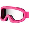 yanwuwa Bambini Antivento Ciclismo Occhiali con Adjustabe, attraverso, C