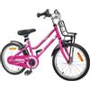 SYDE Bicicletta per bambini, 12 pollici, rosa e nero