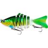 Tufgo Segmentato Swimbaits 10cm Affondamento Hard Bait per Basso (4#)