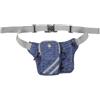 LALAFINA Marsupio per Bottiglia da Corsa e Montagna, Marsupio Unisex in Nylon Blu con Cintura Regolabile, Borsa Porta Borraccia con Tasca Portaoggetti per Jogging e Uso Quotidiano