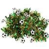 VALICLUD 16 Pezzi Bracciale Supporter Calcio Strisce Colorate per Fan e Cheer
