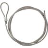 LIFKICH Corda in Filo D'acciaio per Canestro Basket, Argento, 3 Mm