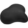 SHERCHPRY Copri Sella Imbottito per Cyclette, Sella Nera in Plastica Pu | Cuscino per Bici da Fitness Domestico, Design Confortevole e Supportivo, Accessorio per Esercizio