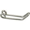 Fischer Unisex_Adult Halter Scheinwerfer Nirosta Holder Faro, Argento, Dimensioni Standard