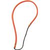 Tufgo Lenza elastica da 74 cm, tubo in gomma per bande di vermi vivi, tubo in lattice per attrezzatura da pesca all'aperto (arancione-rosso)