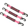 FUNNETOYU 3 Pezzi Maniglia Portatile per Scarponi da Sci e Pattini a Rotelle in PVC Fibbie Resistenti e Nastro Spesso Antiscivolo, Lunghezza Regolabile per Facile Trasporto