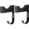 Generic Supporto per pipistrelli, 2 pezzi, espositore da parete con gancio | Supporto per pipistrelli per soggiorno, garage, portico, casa, posto di lavoro, dormitorio, club, cantina, corridoio