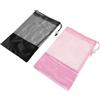 LALAFINA 2 Pezzi Borsa per Scarpette da Ballerina Rete Traspirante e Satin, Leggera e Portatile, per Classe di Danza e Conservazione Scarpe da Ballo