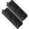 Angoily 2 Pezzi Clip Gancio per Sedile Barca in Plastico Nero Installazione Rapida e Supporto Confortevole, Accessorio Essenziale per Gommone Gonfiabile e Kayak