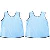 HOODANCOS 2 Pezzi Gilet da Allenamento Calcio, Pettorina Team Training, Poliestere, Blu, Traspirante e Confortevole per attività di Squadra Indoor e Allenamento Basket, e Adulti