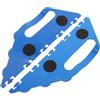 TOYANDONA Maniglia per Vassoio Palle Biliardo a Cinque Slot, Ricambio Blu | Parte di Riparazione per Vassoio Raccolta, Formato 27, 00x8, 50x0, 20cm, Confezione