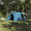 Générique Tenda a cupola per 4 persone, con tetto verde, 455 x 252 x 178 cm