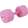 Changor Manubrio Riempito d'acqua per Donna 6KG, Rosa | Materiale PPC, resistente all\'usura, uso interno ed esterno, facile da riporre, peso regolabile