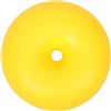 Artibetter Sfera Yoga Multiuso in Pvc Giallo per Pilates e Allenamento Equilibrio, Migliora Muscoli Addominali e Stabilità per Esercizi Fitness