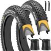 SIMEIQI 2 pneumatici Fat Bike 20 x 4.0 con camere d'aria per bici elettrica eBike Mountain Bike