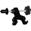 USHOBE Supporto per Manutenzione Bici, Cavalletto Truing Ruota 1 Pezzo | Acciaio Inossidabile Abs Gomma, Nero Portatile, Montaggio Rapido per Officina e Uso Fai da Te