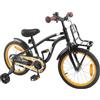 SYDE Bicicletta per bambini da 16 pollici, 4-6 anni, colore: nero