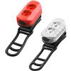 VlHpnpe Fanale posteriore Faro Avvertimento Luce LED Ricaricabile Bicicletta Luce Anteriore e Posteriore Luci Ricaricabili Biciclette Fanale Posteriore