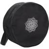 ERINGOGO Borsa per Yoga Ruota, Grande Capacità in Nylon, Nera | Tracolla Regolabile, Chiusura a Doppia Zip, Soluzione per Riporre Accessori e Blocchi