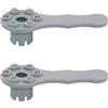 INOOMP Chiave per Valvola Gommoni Gonfiabili 2 Pezzi in PVC