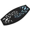 Ciieeo Cinturino Facile Maschera Snorkeling con e in Strato Doppio per Neoprene Nero, Fascia Anti-groviglio da Pulire Chioma Nuoto