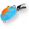 Tufgo Lifelike Frog Lure 3,8 centimetri PVC doppio gancio Bass luccio (C)