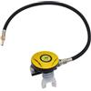 SEWOART Erogatore Secondario da Immersione in Silicone Giallo, 1 Pezzo