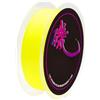 Tufgo Filo da pesca in nylon resistente, 200 m, per acqua salata, bassa memoria, liscio, per mare, roccia, surf, spigola, trota grossa, attrezzatura d'acqua dolce, 0,35 mm (giallo 2.0#)