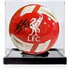 Exclusive Memorabilia Pallone da calcio del Liverpool autografato da Kevin Keegan. Vetrina